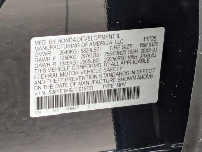 2026 Acura MDX SH-AWD w/A-Spec Advance Package