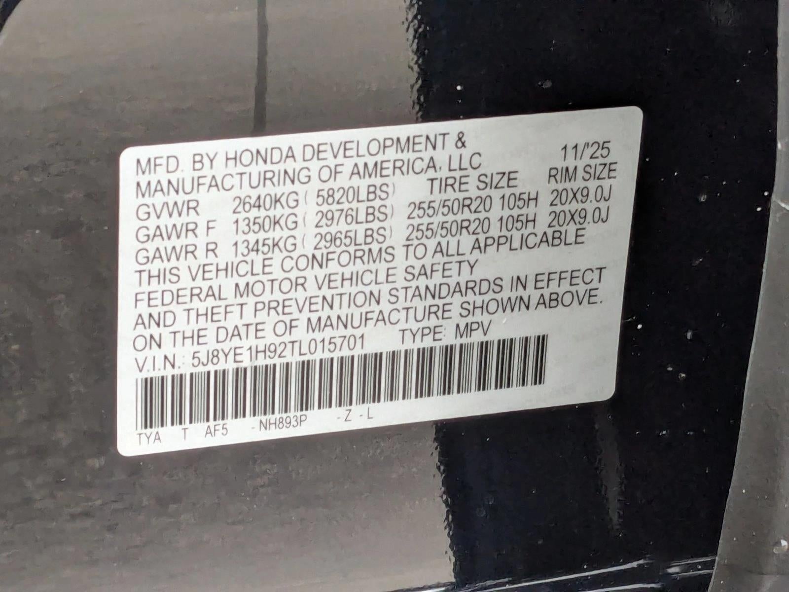 2026 Acura MDX SH-AWD w/A-Spec Advance Package