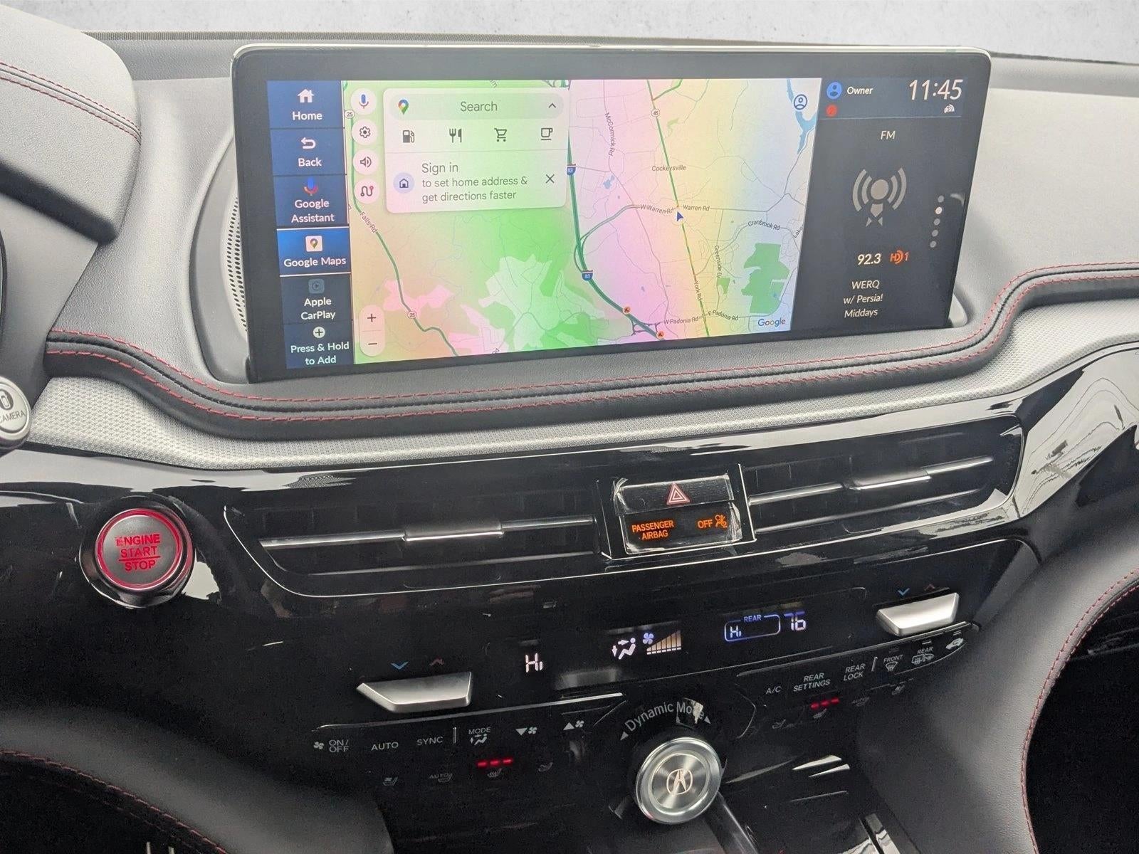 2026 Acura MDX SH-AWD w/A-Spec Advance Package