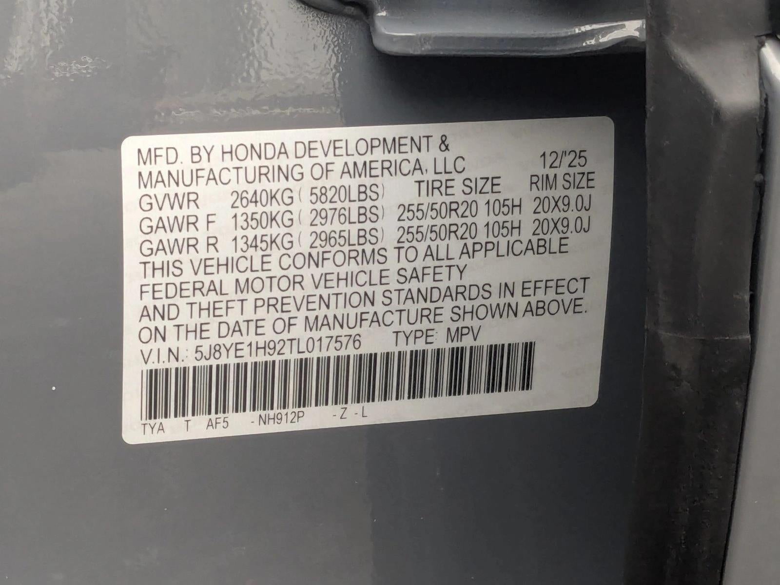 2026 Acura MDX SH-AWD w/A-Spec Advance Package
