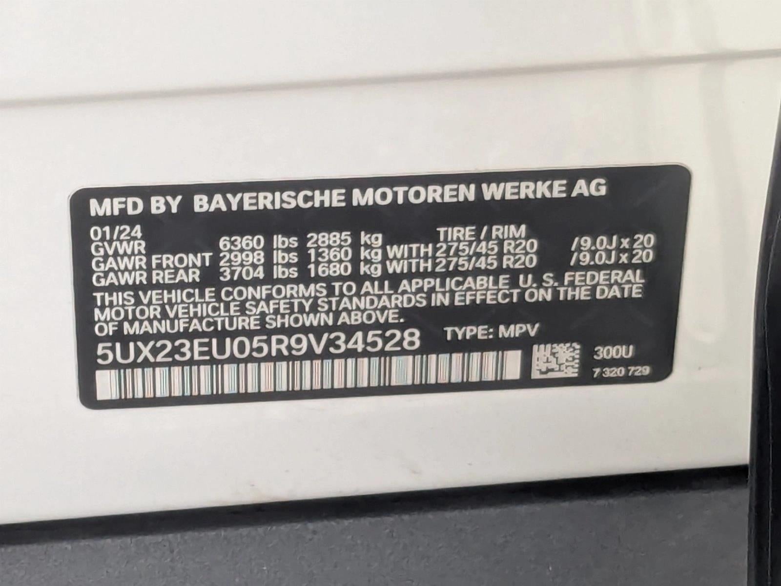 2024 BMW X5 xDrive40i Sports Activity Vehicle