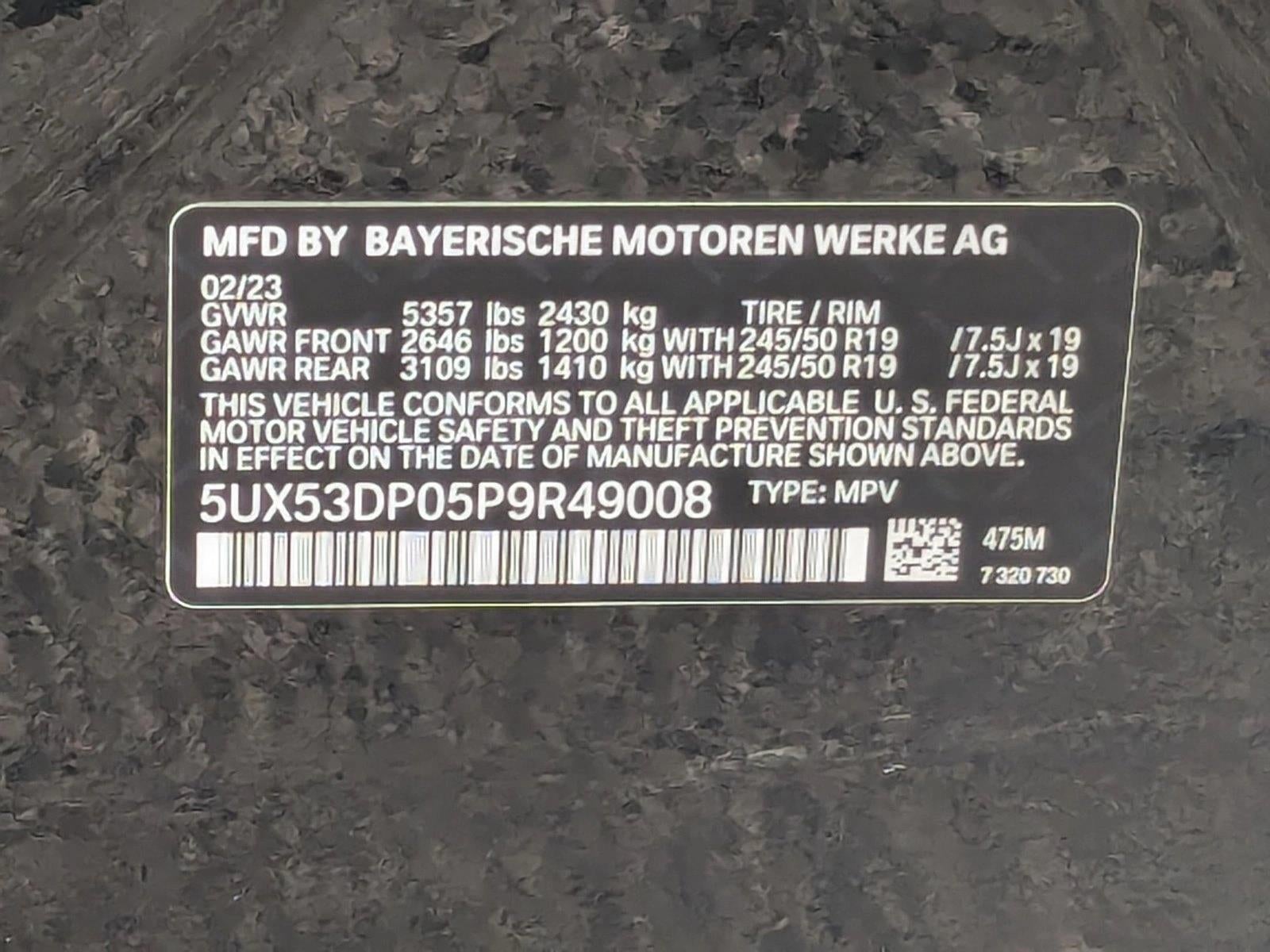 2023 BMW X3 xDrive30i Sports Activity Vehicle