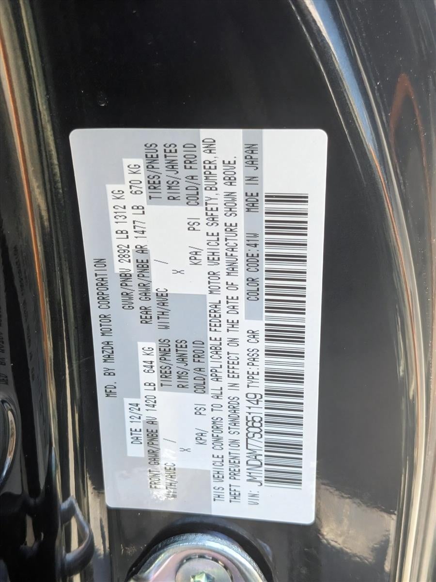 2025 Mazda Mazda MX-5 Miata RF Grand Touring Auto