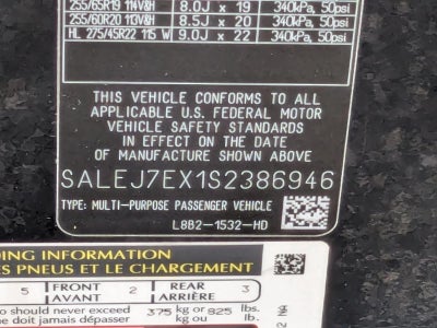 2025 Land Rover Defender 110 P300 S