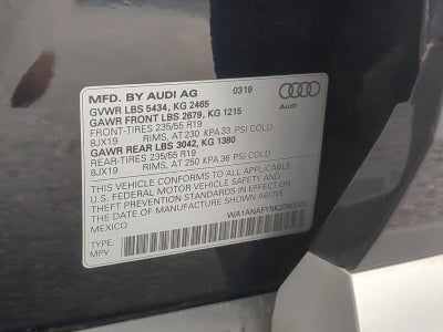2019 Audi Q5 Premium 45 TFSI quattro