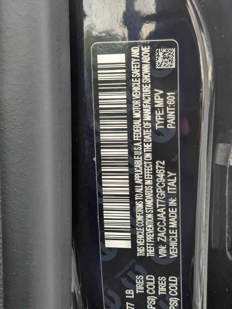 2016 Jeep Renegade FWD 4dr Sport