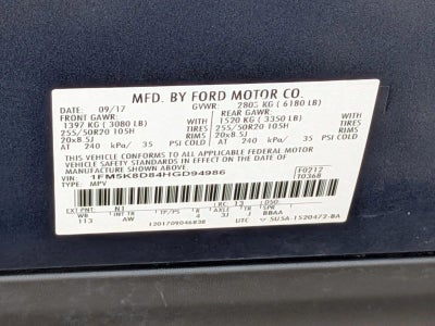 2017 Ford Explorer XLT 4WD