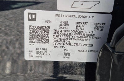 2024 Cadillac LYRIQ 4dr Tech w/1SA