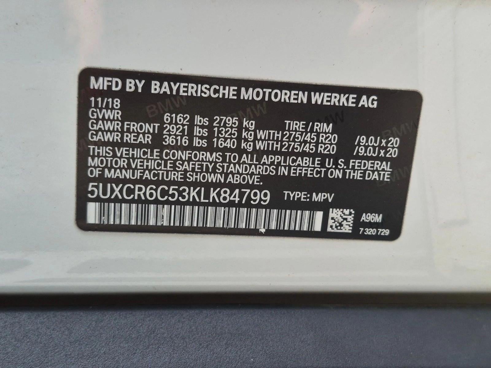2019 BMW X5 xDrive40i Sports Activity Vehicle