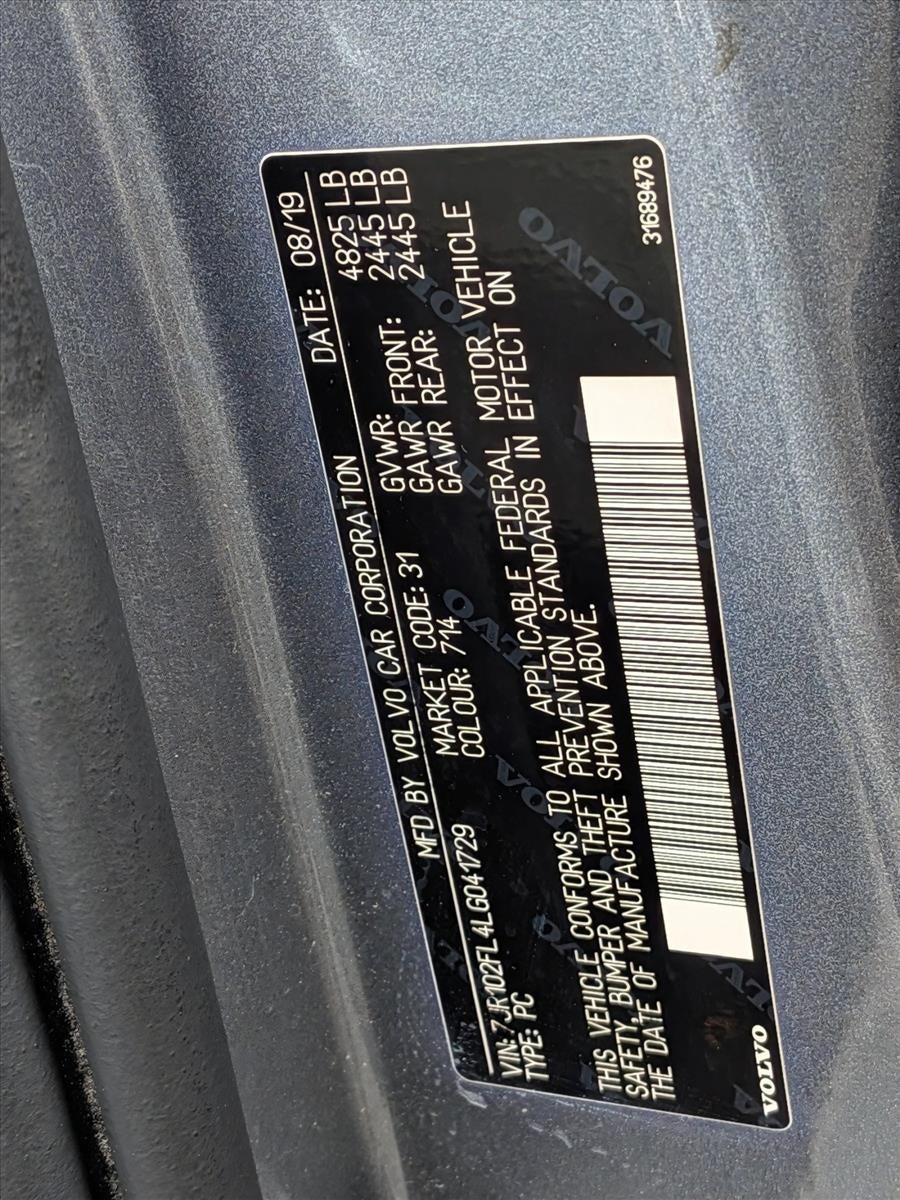 2020 Volvo S60 T5 FWD Inscription