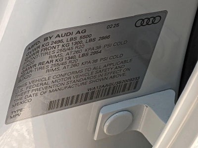 2025 Audi Q5 Premium Plus 2.0 TFSI quattro