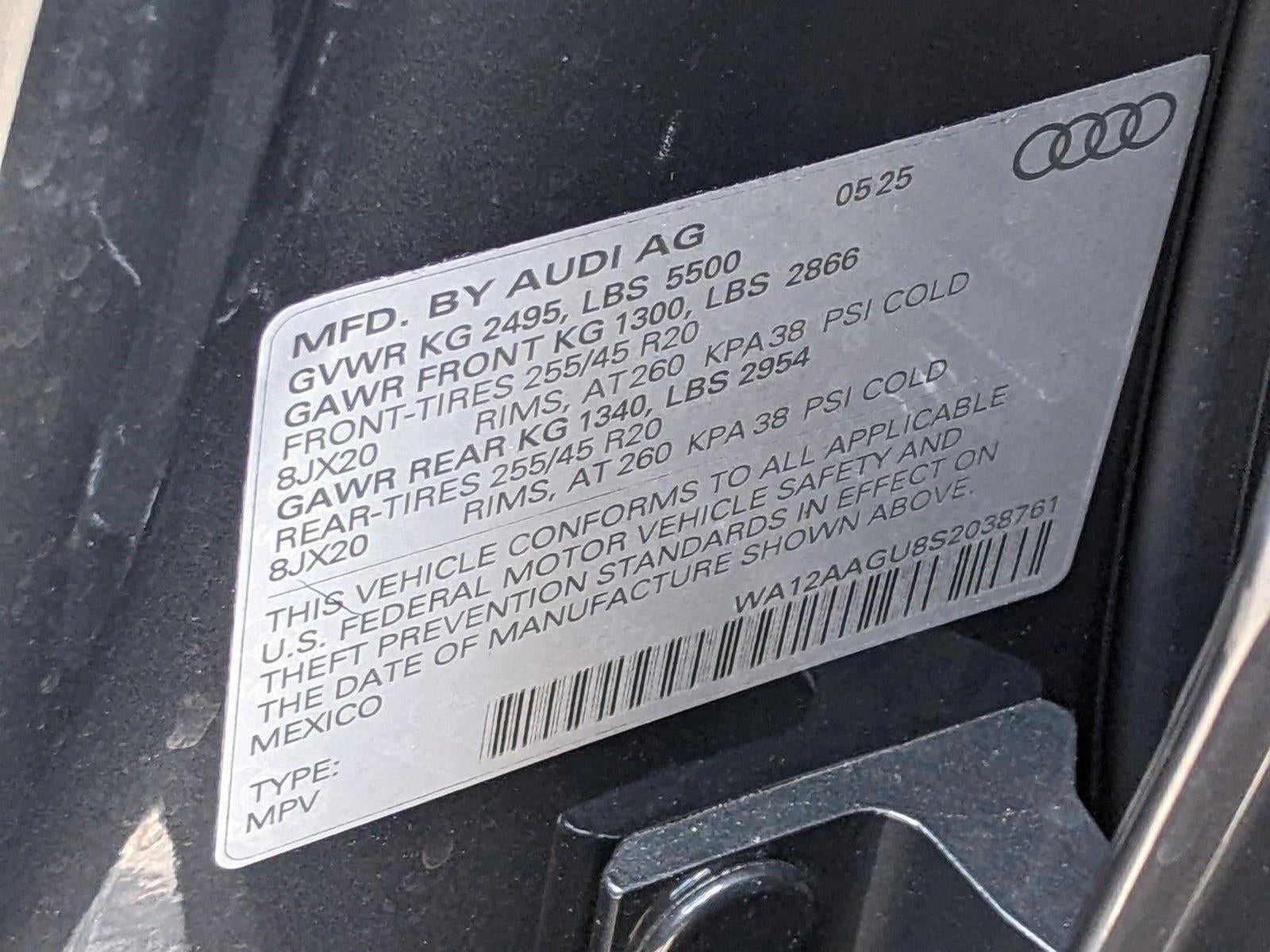 2025 Audi Q5 Premium Plus 2.0 TFSI quattro