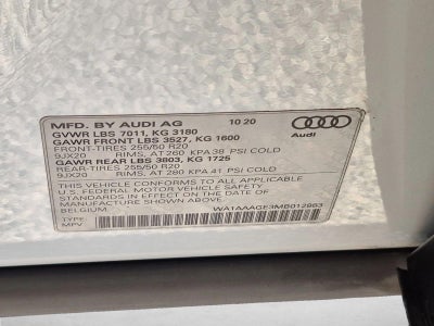 2021 Audi e-tron Premium quattro