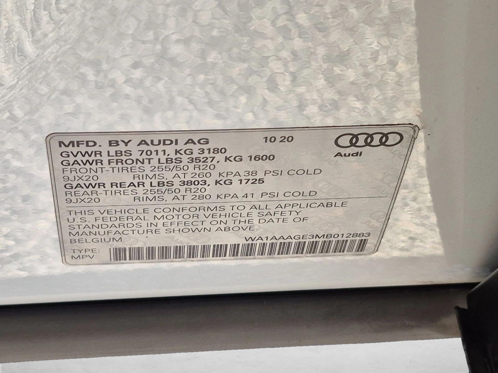 2021 Audi e-tron Premium quattro
