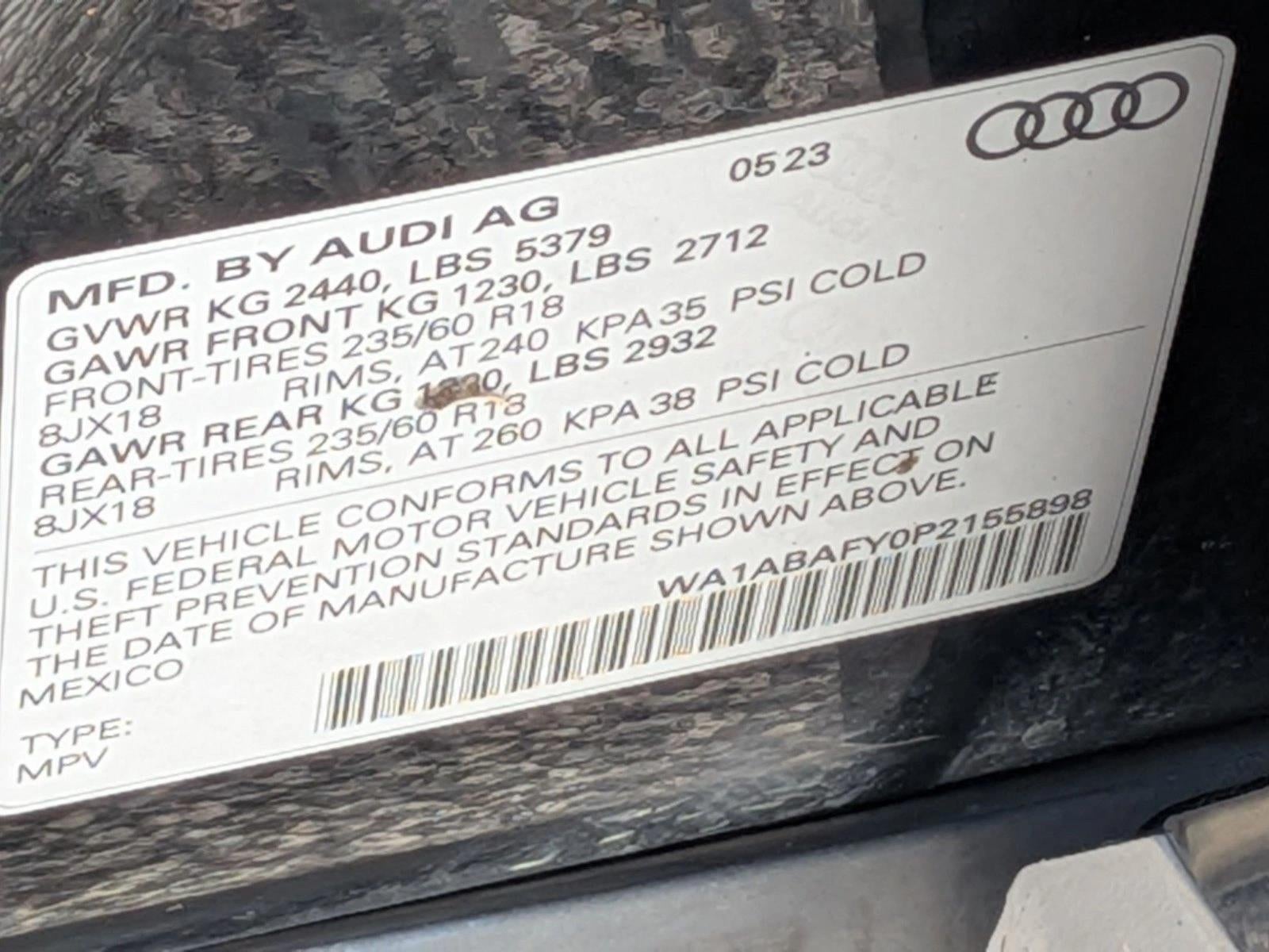 2023 Audi Q5 Premium 40 TFSI quattro