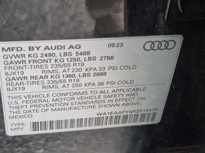 2024 Audi Q5 S line Premium Plus 45 TFSI quattro