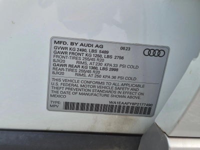 2023 Audi Q5 S line Premium Plus 45 TFSI quattro