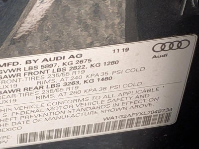 2020 Audi Q5 Premium 55 TFSI e quattro
