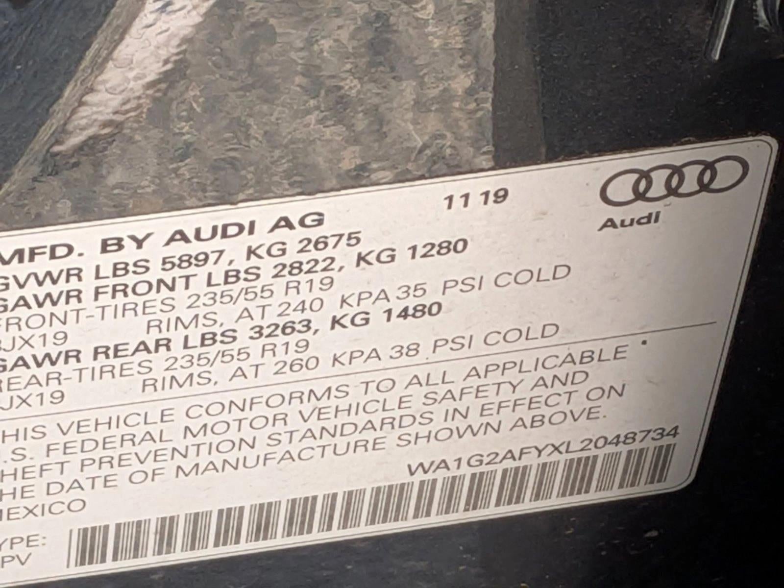 2020 Audi Q5 Premium 55 TFSI e quattro