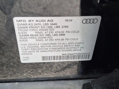 2025 Audi Q5 S line Premium 45 TFSI quattro