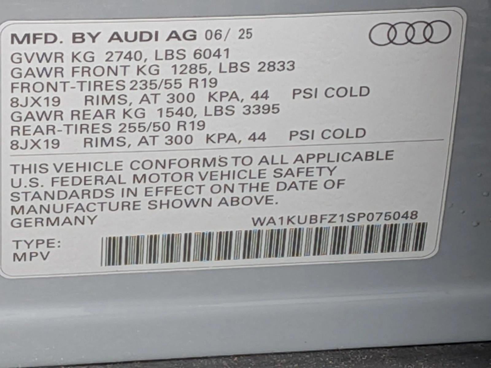 2025 Audi Q4 e-tron Premium 55 quattro