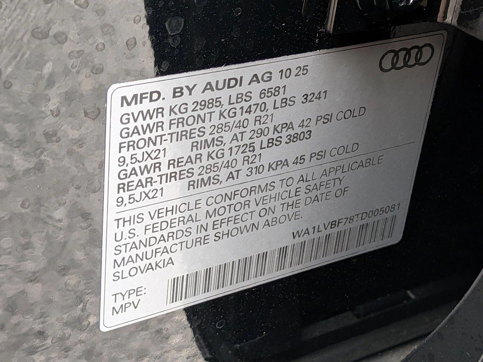 2026 Audi Q7 Premium Plus 55 quattro *Ltd Avail*