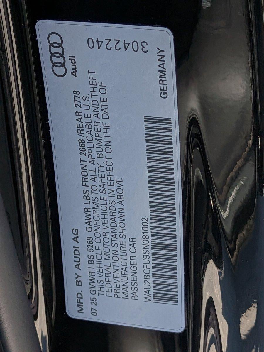 2025 Audi A5 Premium Plus 2.0 TFSI quattro