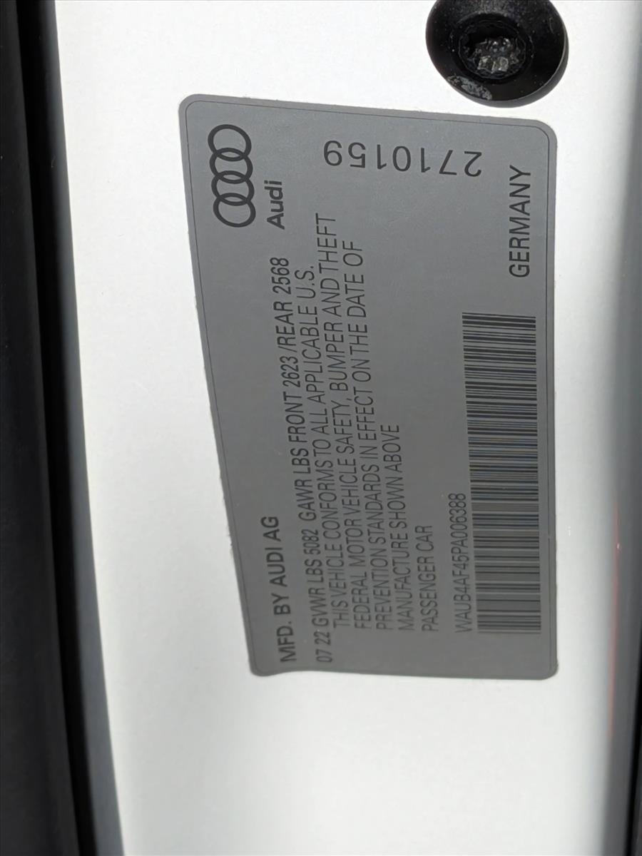 2023 Audi S4 Sedan Premium Plus 3.0 TFSI quattro