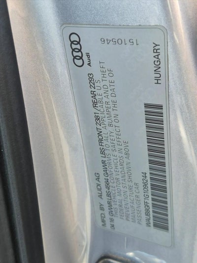 2016 Audi A3 quattro 2.0T Premium