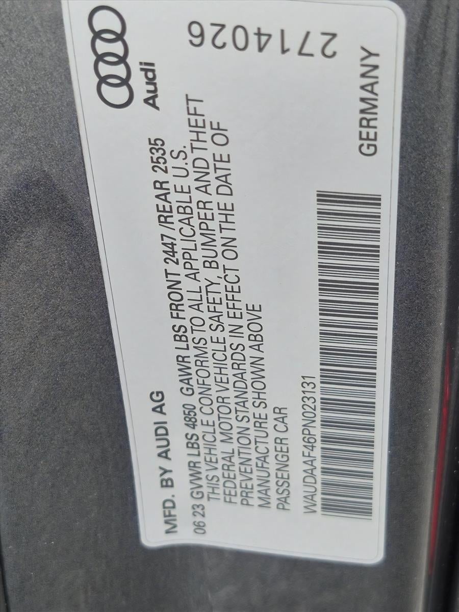 2023 Audi A4 Sedan S line Premium 45 TFSI quattro