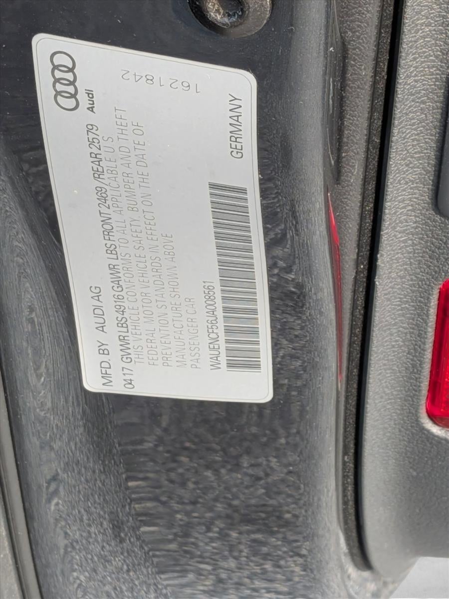 2018 Audi A5 Sportback 2.0 TFSI Premium Plus