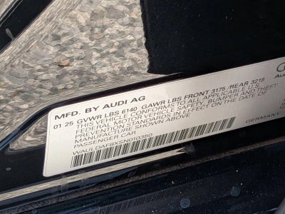 2025 Audi A8 L 55 TFSI quattro