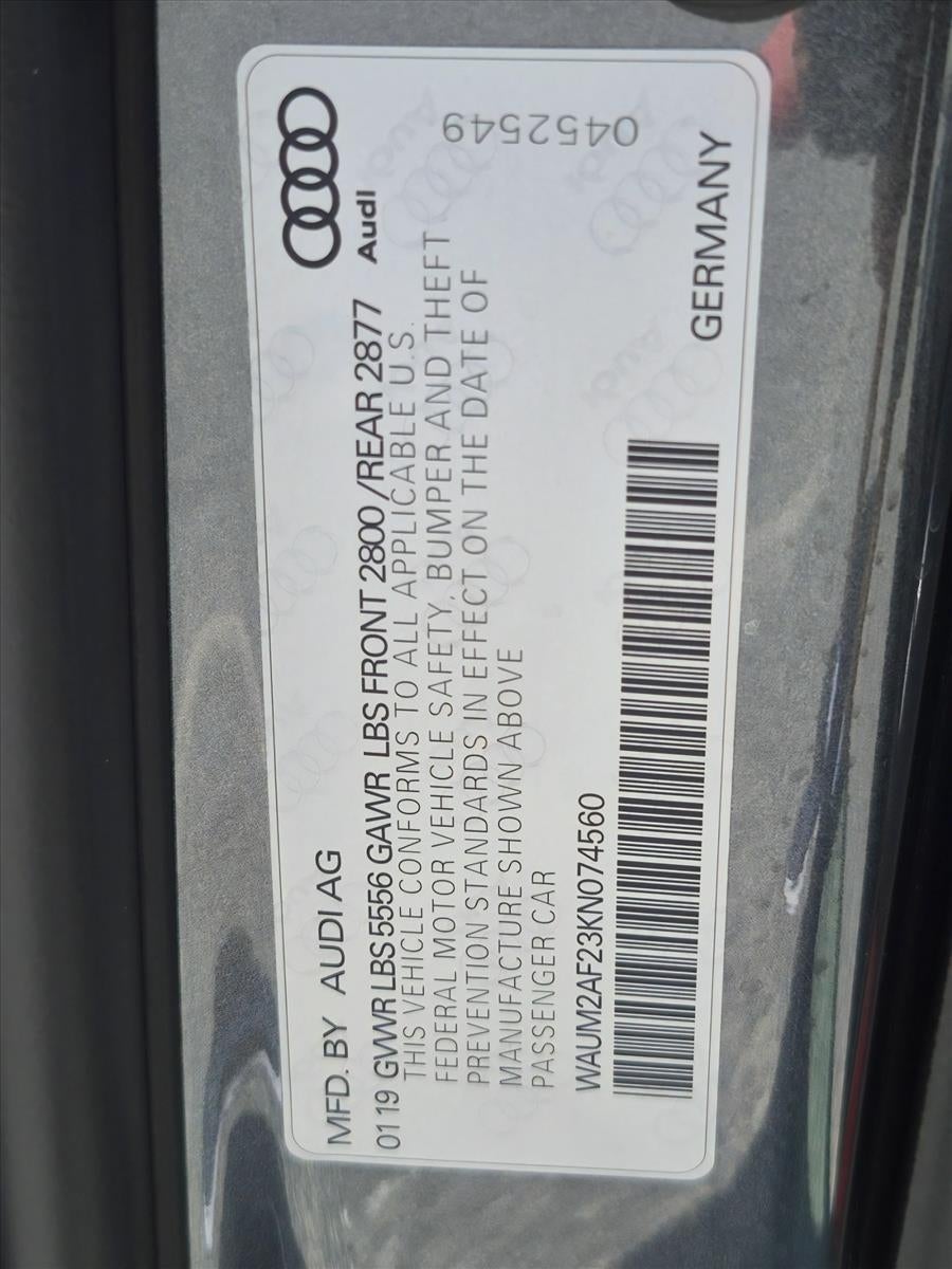 2019 Audi A6 Prestige 55 TFSI quattro
