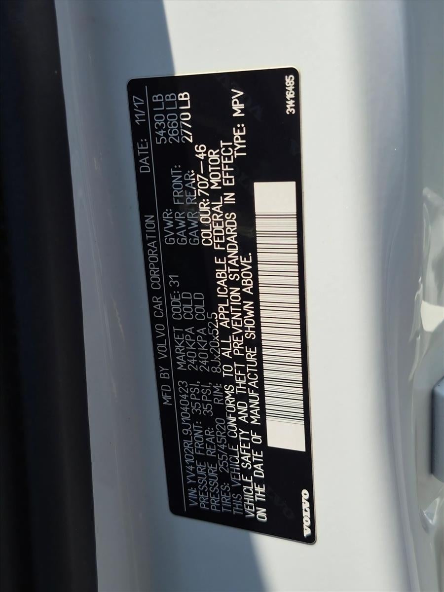 2018 Volvo XC60 T5 AWD Inscription