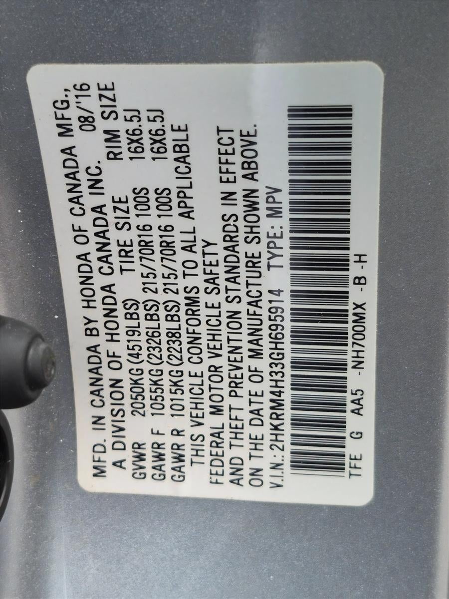 2016 Honda CR-V LX AWD