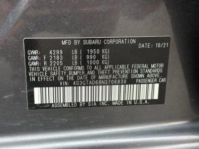2022 Subaru Impreza Premium 5-door CVT