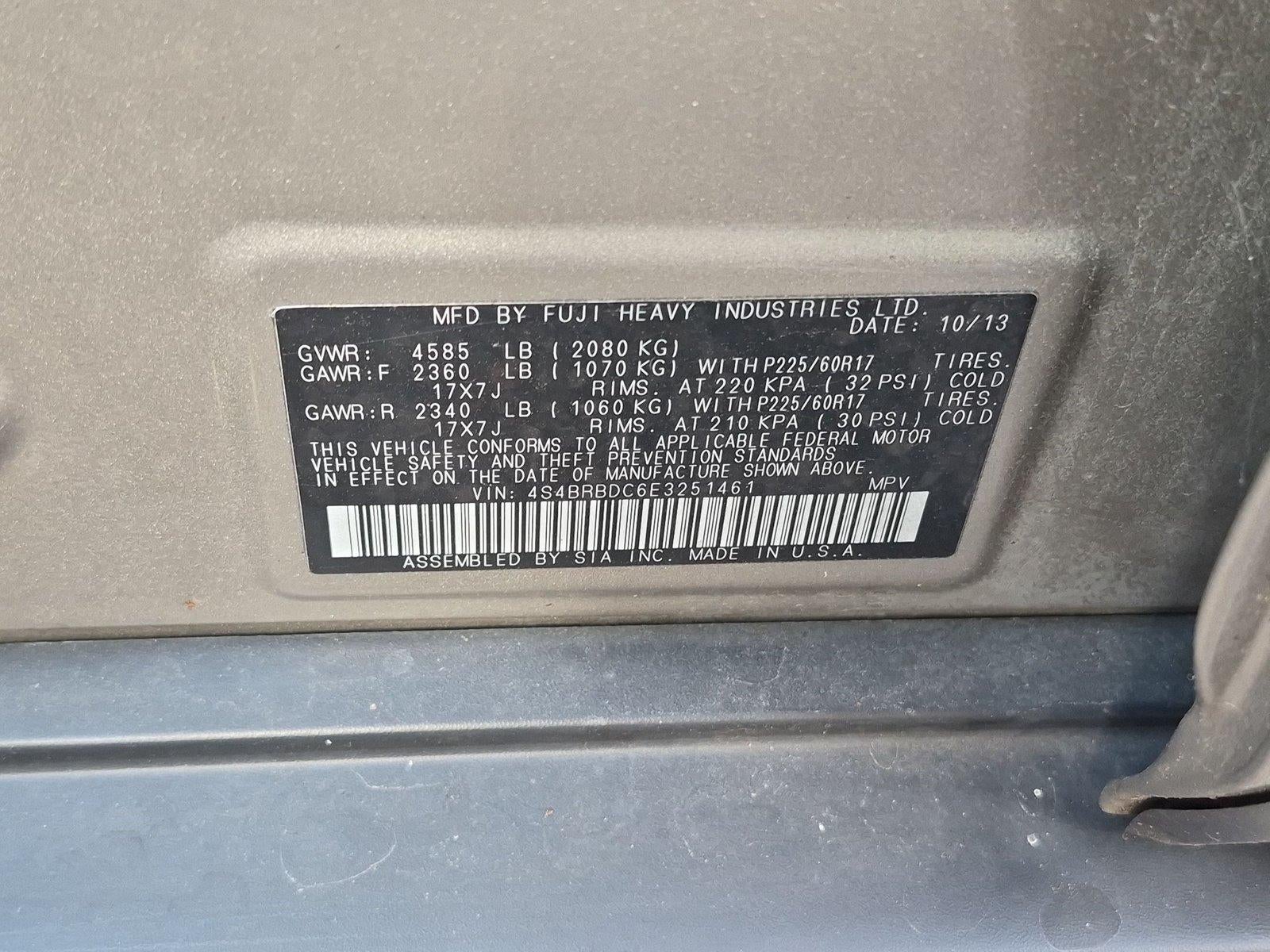2014 Subaru Outback 2.5i Premium Automatic