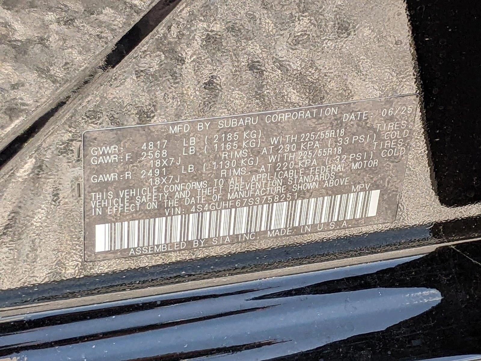2025 Subaru Crosstrek Sport AWD