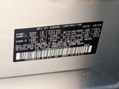 2025 Subaru Ascent Touring 7-Passenger