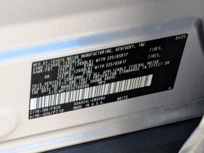 2025 Toyota RAV4 Hybrid LE AWD (Natl)