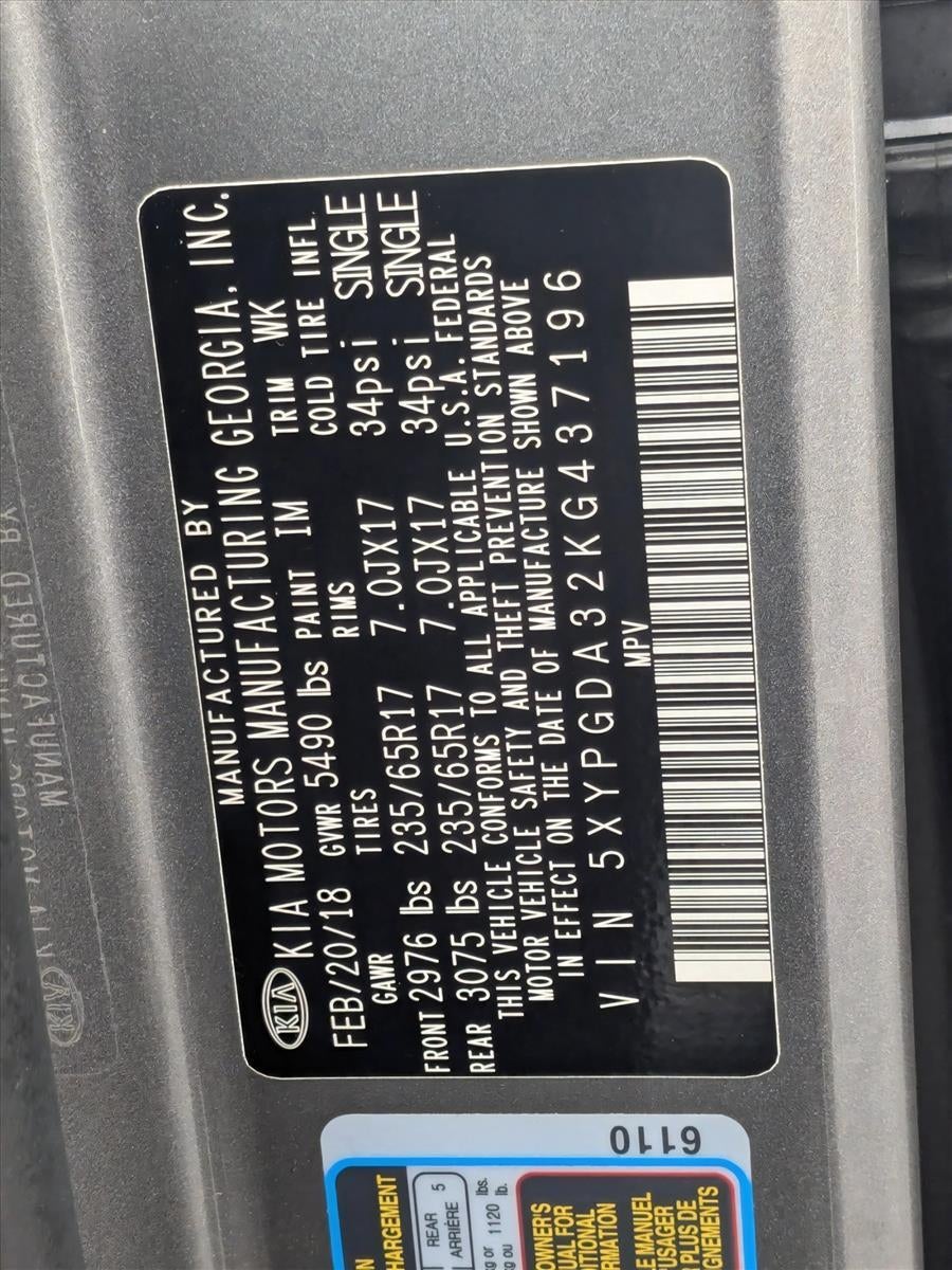 2019 Kia Sorento LX AWD