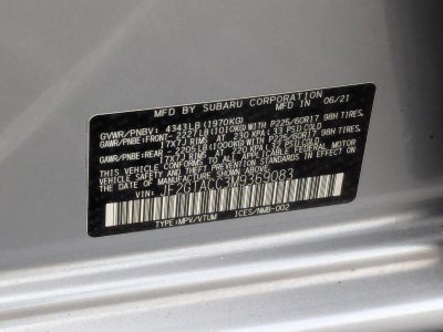 2021 Subaru Crosstrek Premium Manual