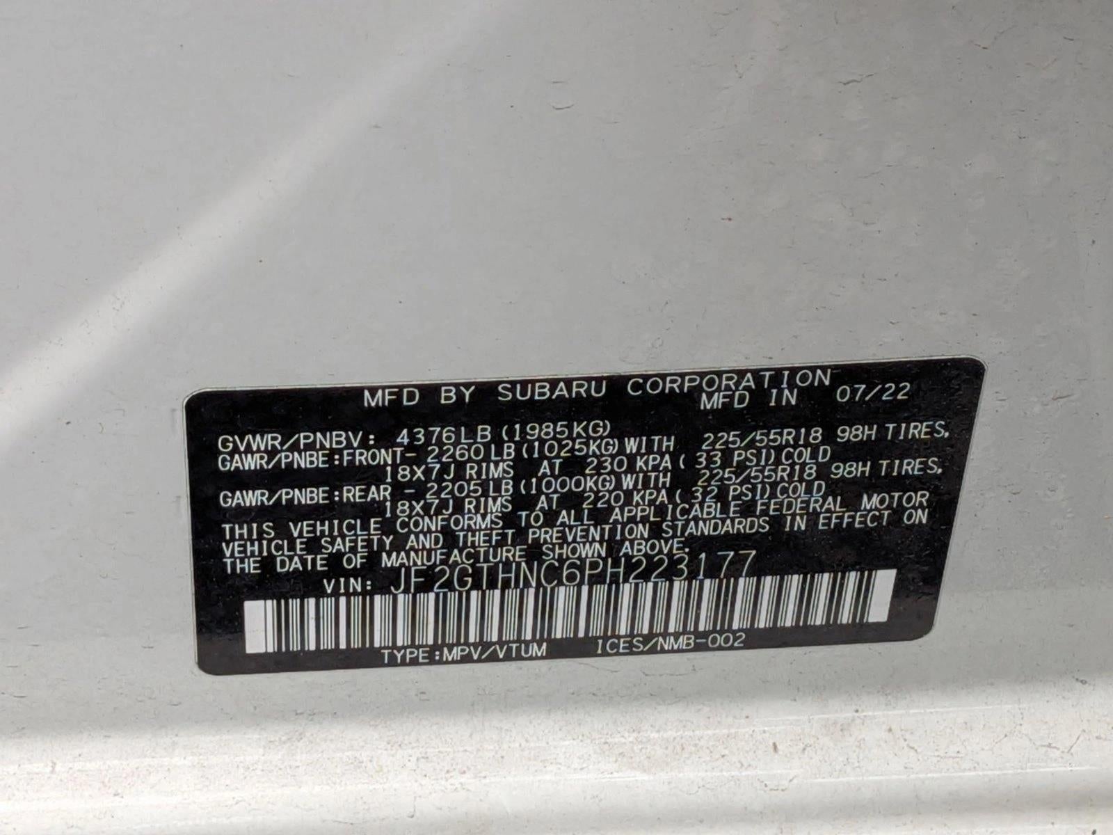 2023 Subaru Crosstrek Limited CVT