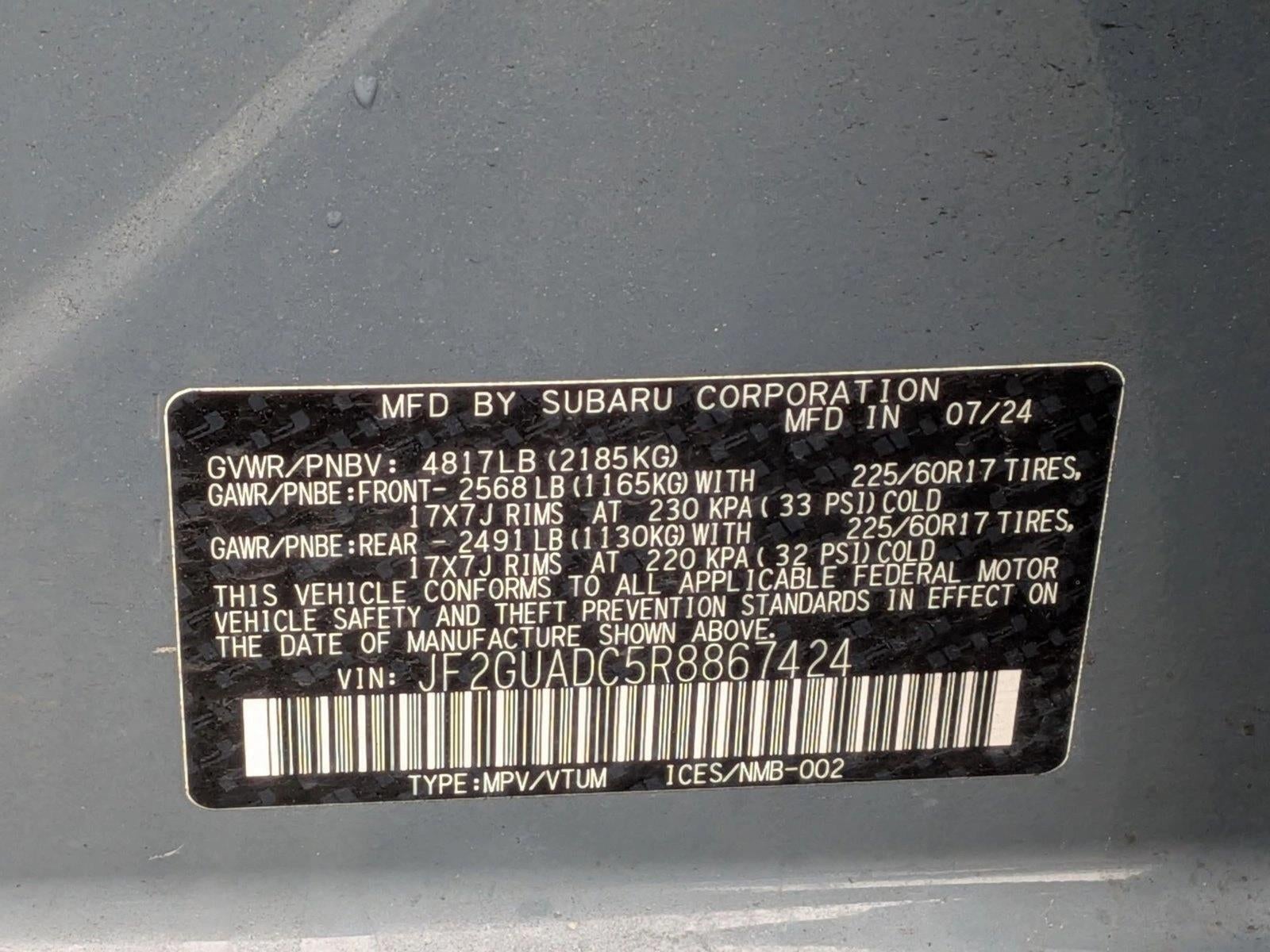 2024 Subaru Crosstrek Premium AWD