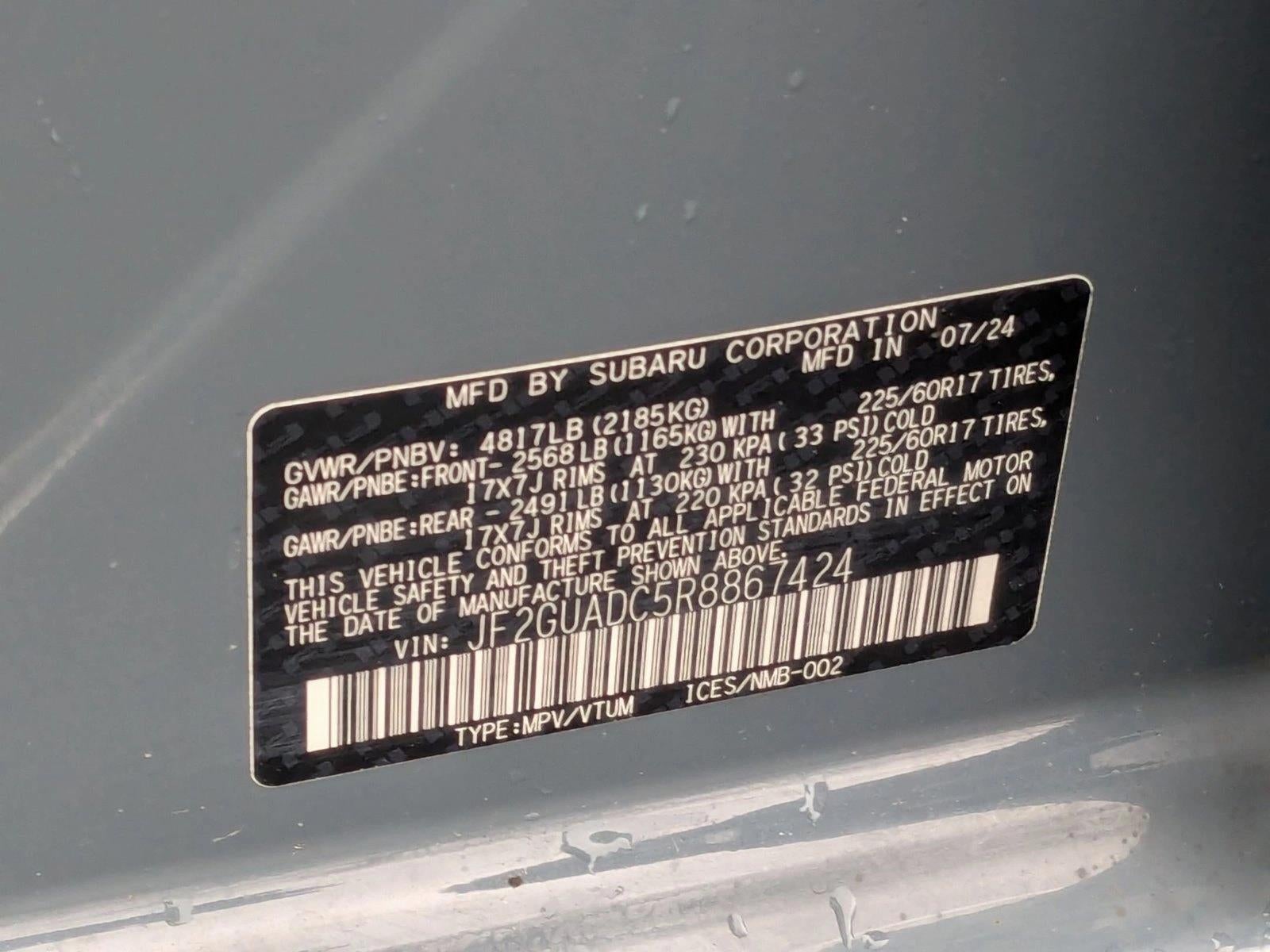 2024 Subaru Crosstrek Premium AWD