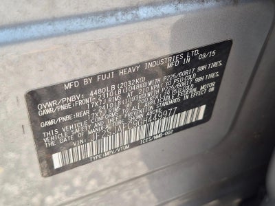 2016 Subaru Forester 2.5i Premium CVT