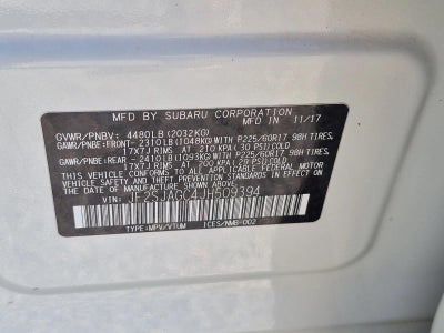 2018 Subaru Forester 2.5i Premium CVT