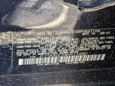 2022 Subaru Forester Sport CVT