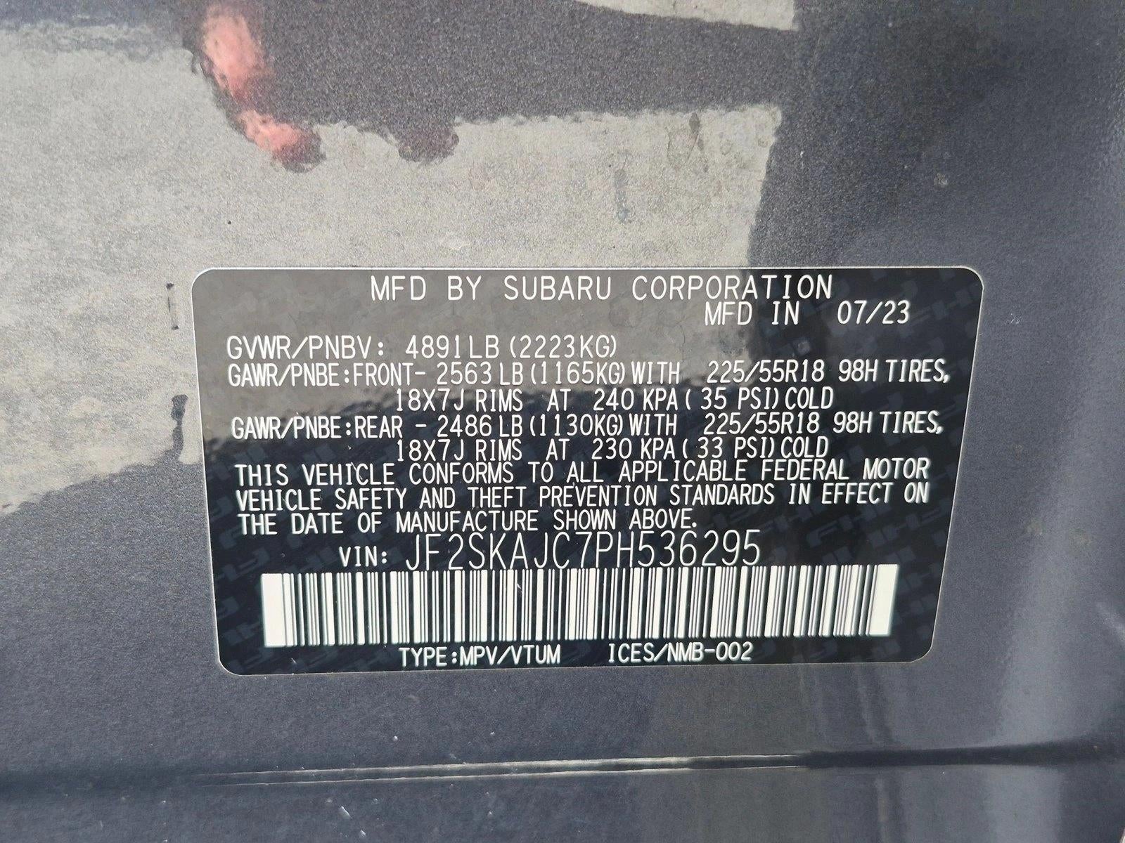 2023 Subaru Forester Sport CVT