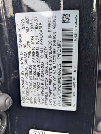 2020 Honda CR-V EX-L AWD